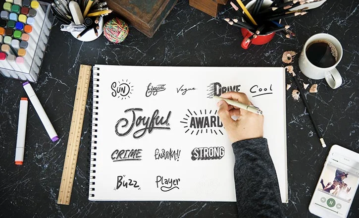 캘리그라피 디자인